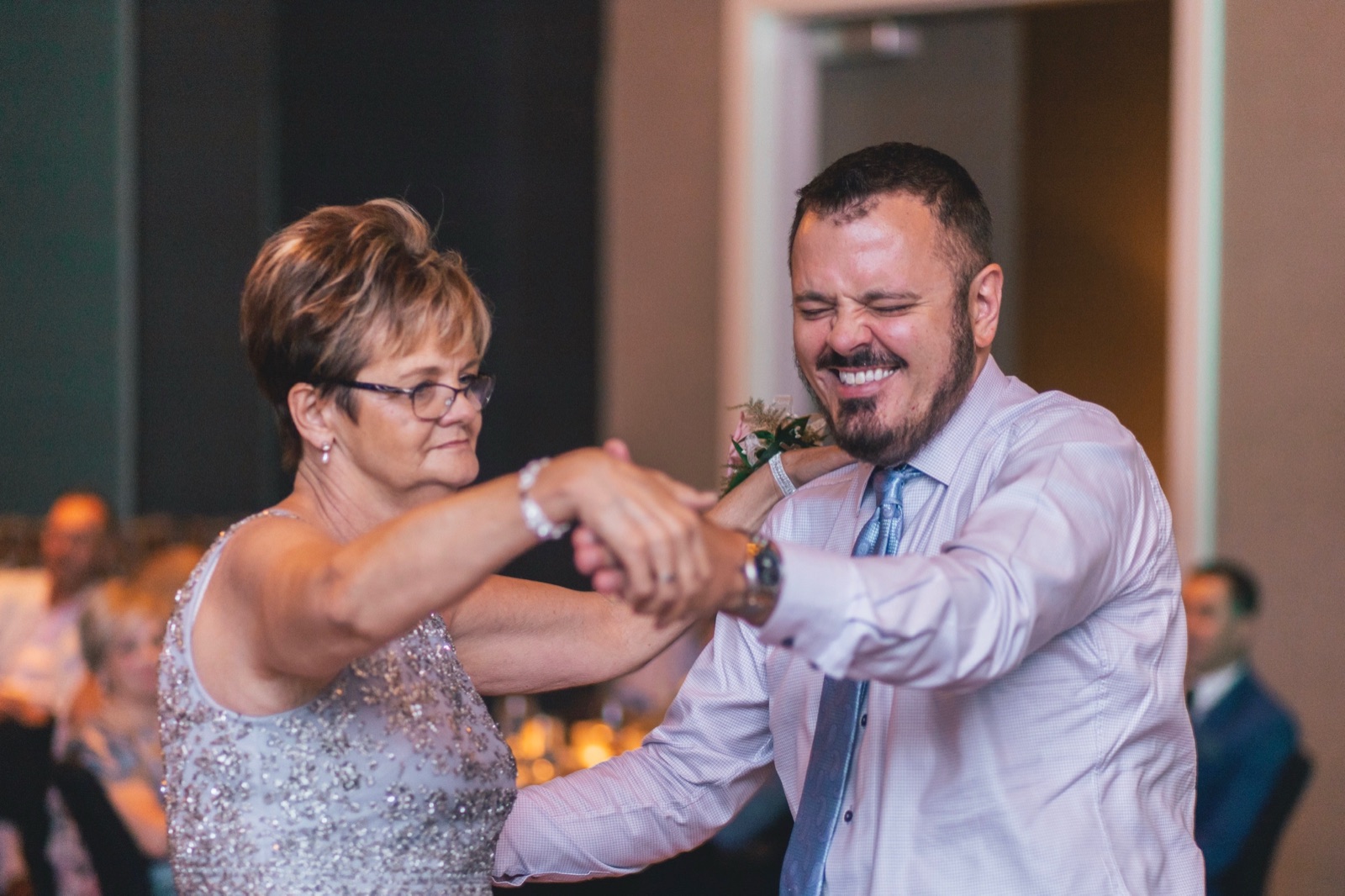 Dancing with Garrett at his and David's wedding · 2019