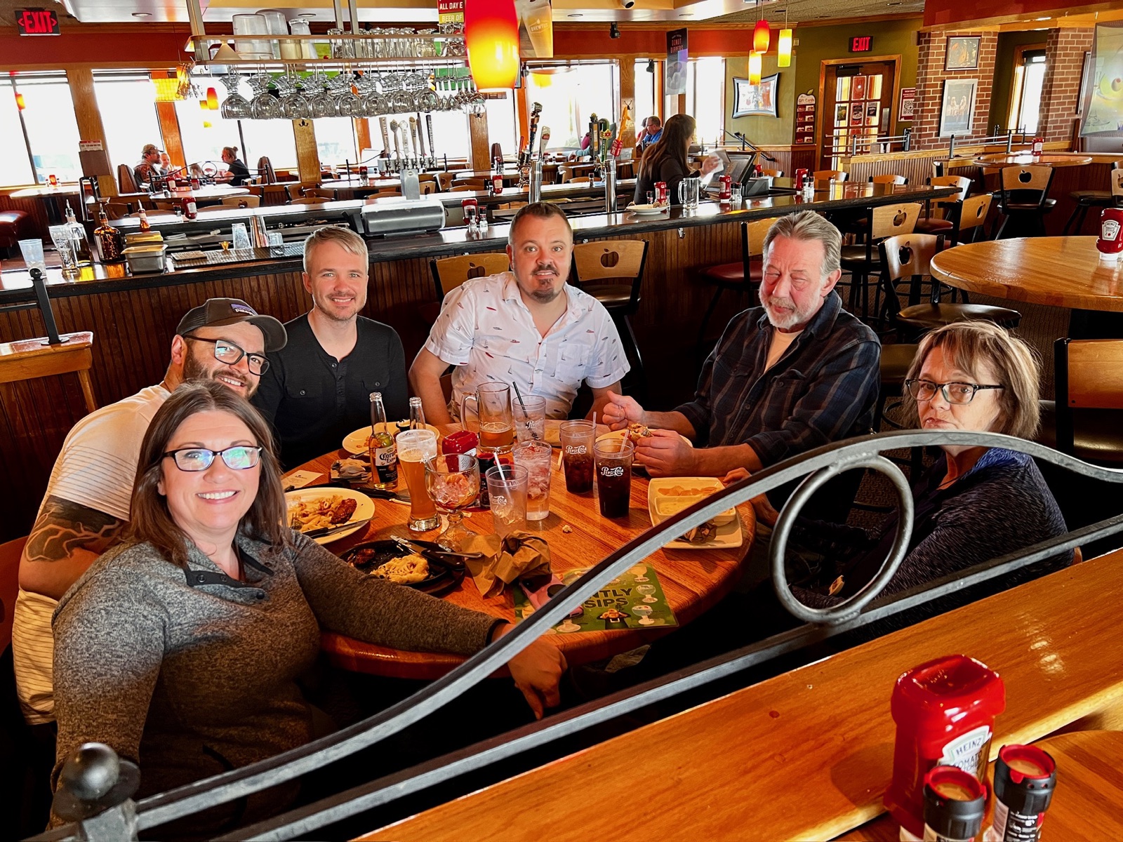 Out to eat with family · 2023