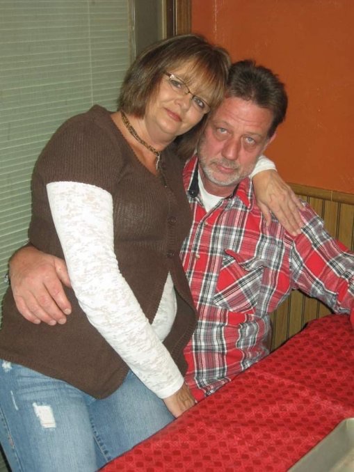 Rebecca with her partner · c. 2011