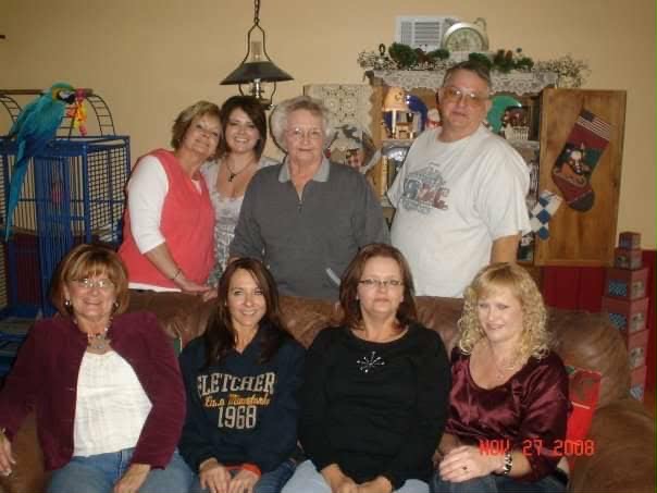 A family gathering at home, 2008