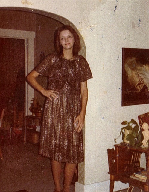 A young Rebecca, 1970s