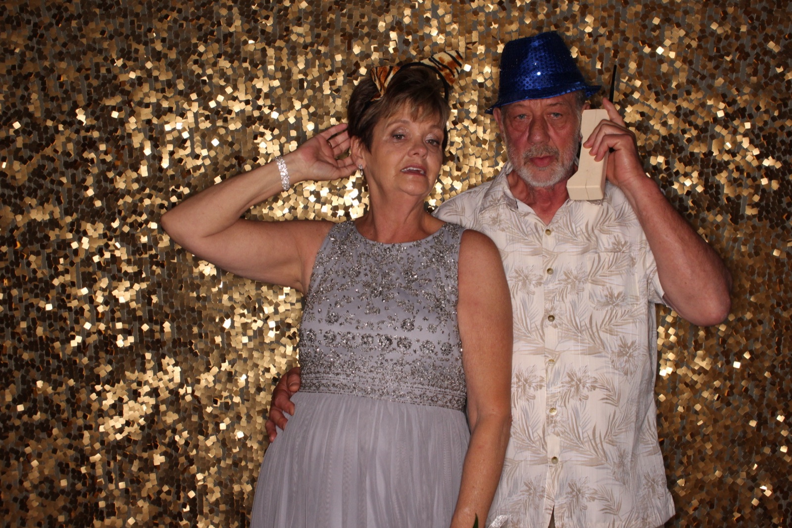 Rebecca and Daniel at a wedding · c. 2015